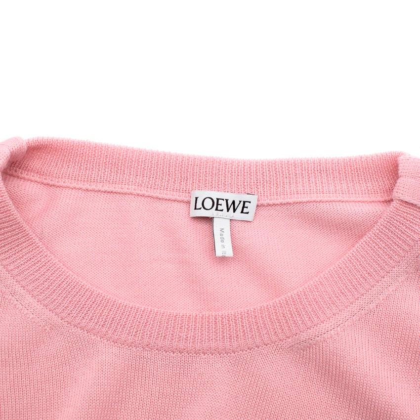 loewe pink jumper