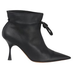 Loewe Leather Ankle Boots Eu 39 Uk 6 Us 9