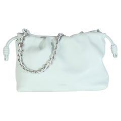 Loewe Hellblau Mellow Nappa Medium Donut Kette Flamenco