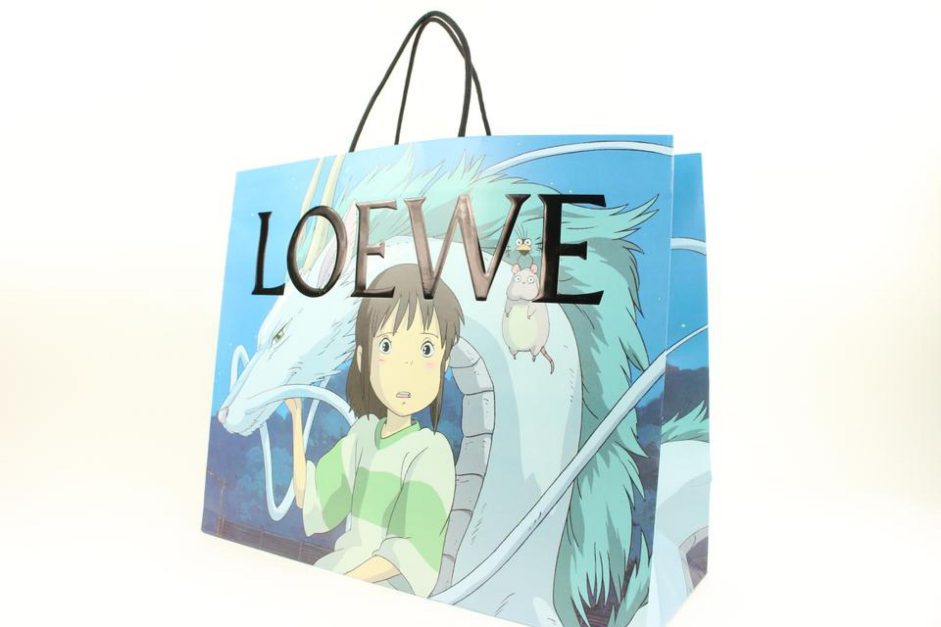 Loewe Limited Spirited Away Shopping Tote Bag 47lo37s
Made In: Indonesia
Measurements: Length:  20