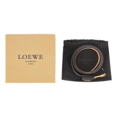 Loewe Logo Leather Belt