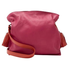 Loewe Mellow Nappa Flamenco Tassel Shoulder Bag