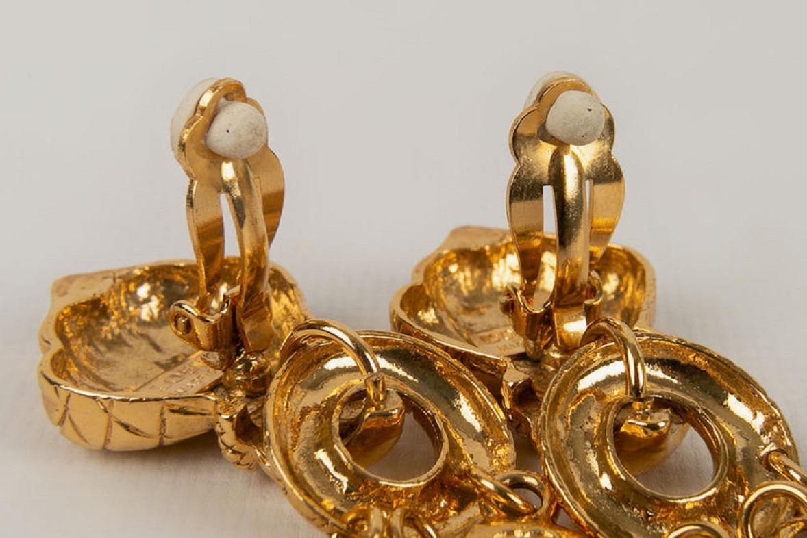 Loewe Metal Clip Earrings 1