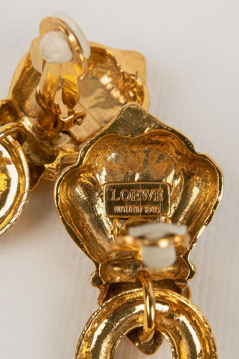 Loewe Metal Clip Earrings 2