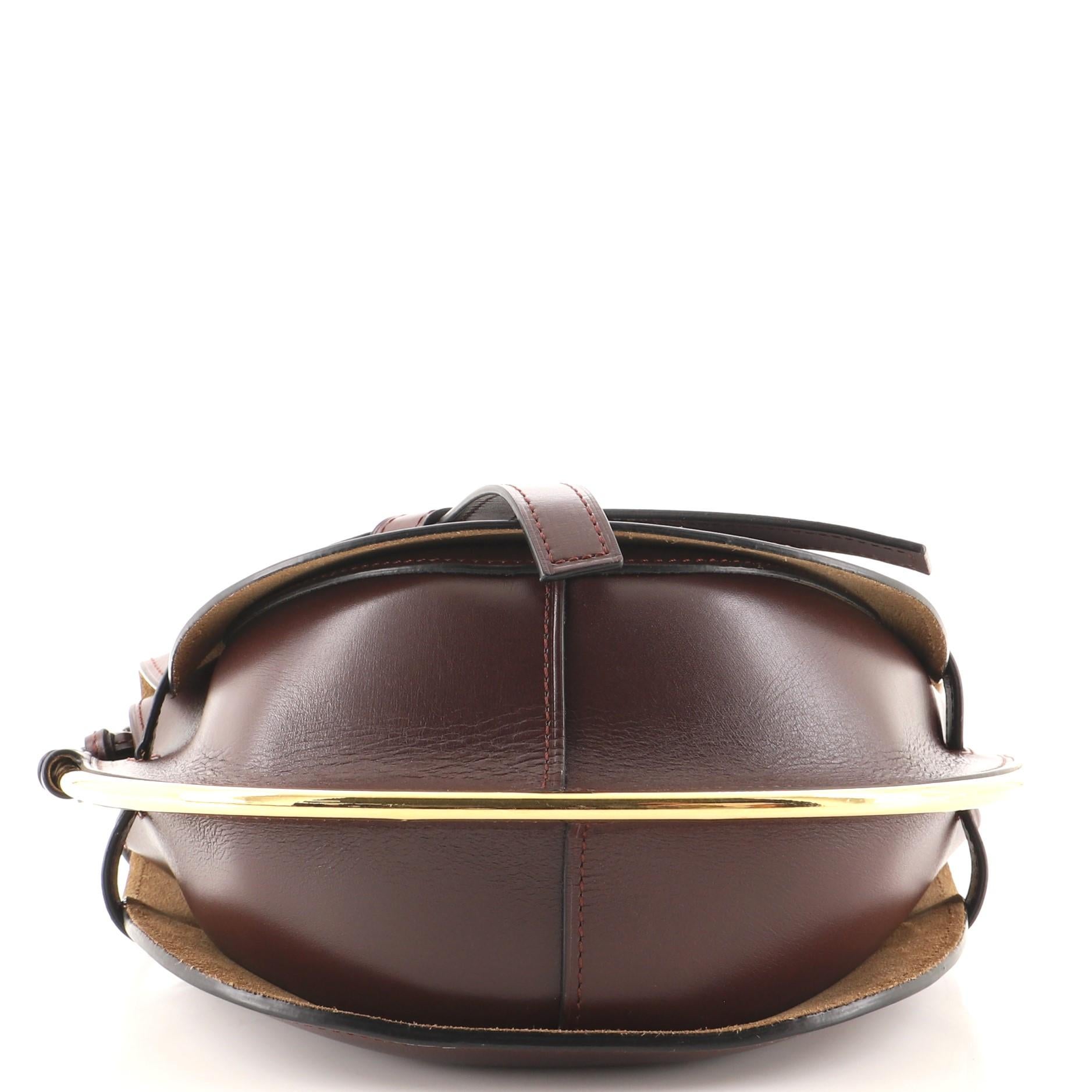 Loewe Metal Gate Shoulder Bag Leather Large In Good Condition In NY, NY
