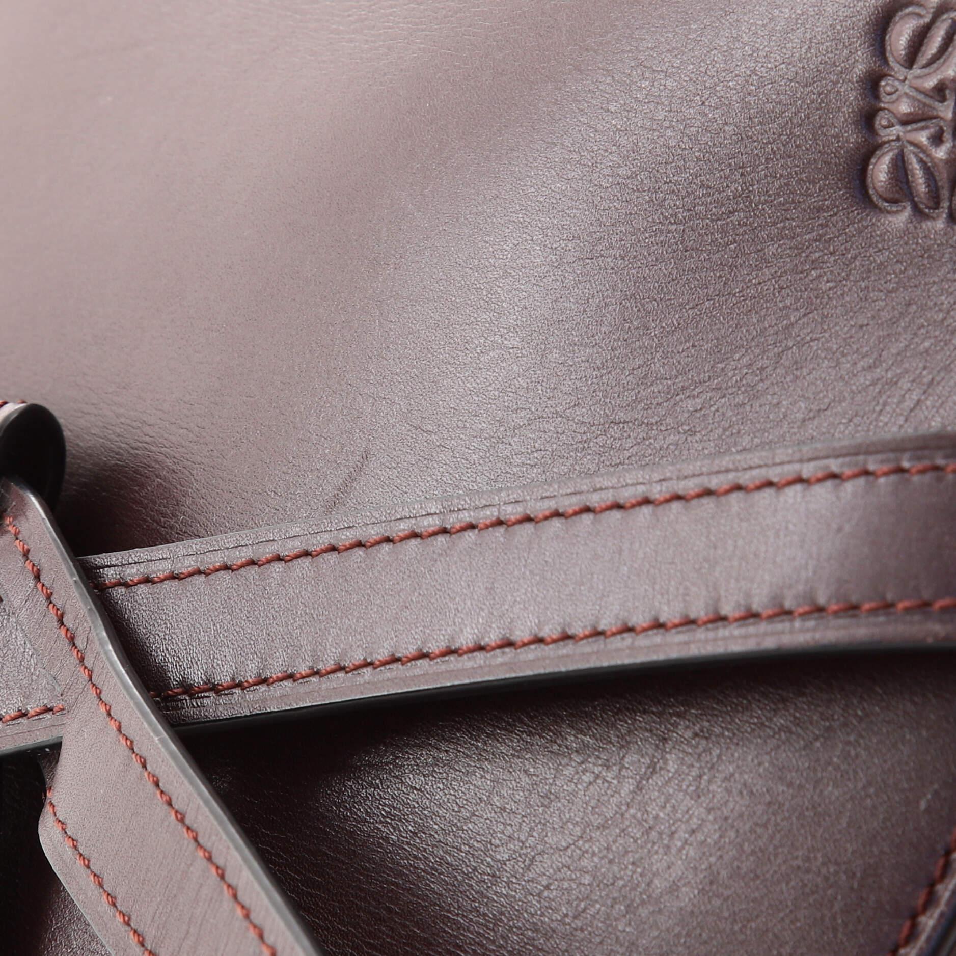 Loewe Metal Gate Shoulder Bag Leather Small 3