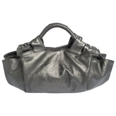 Loewe Metallic Nappa Leder Aire Hobo