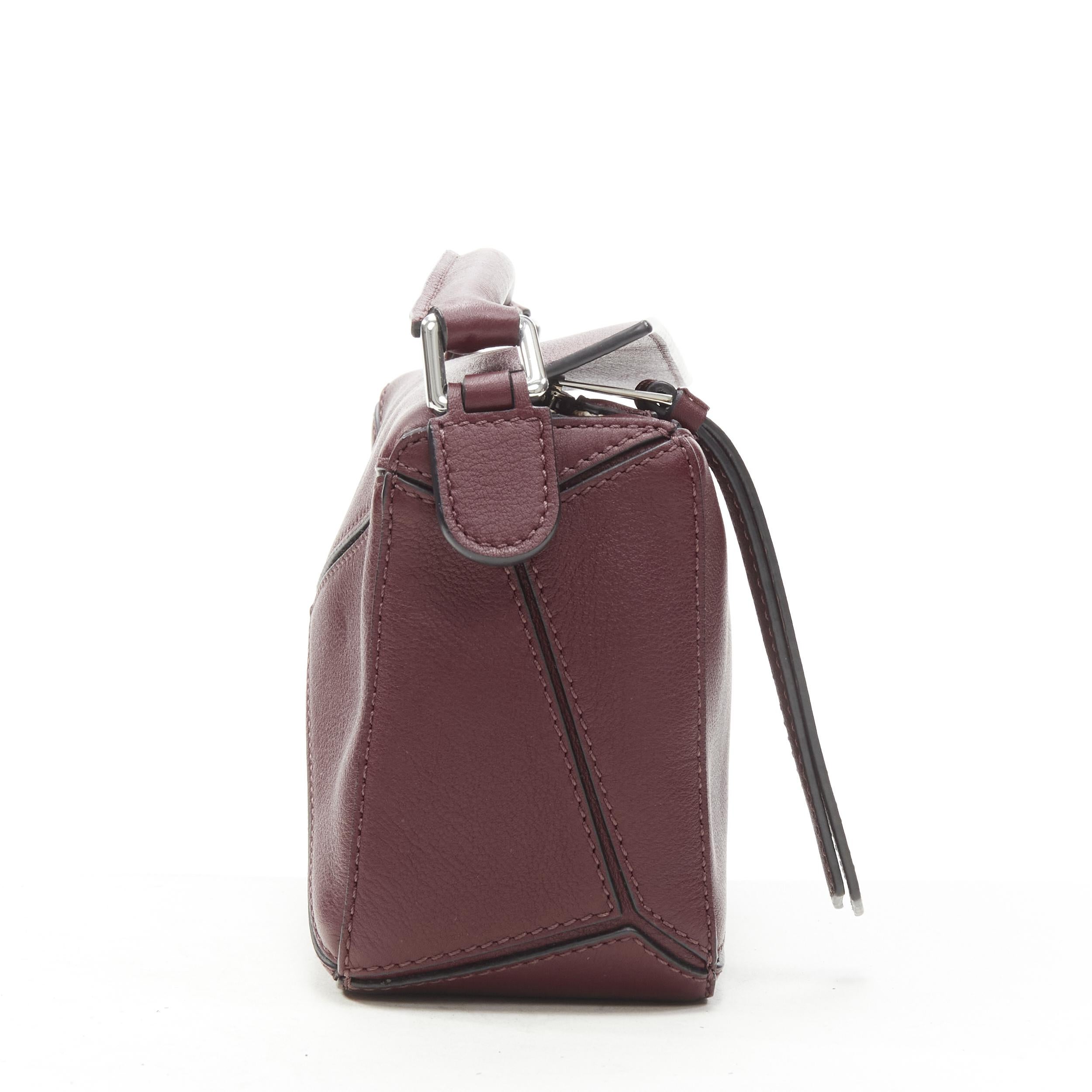 loewe puzzle burgundy