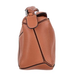 Loewe Mini Puzzle Calfskin Leather Crossbody Bag