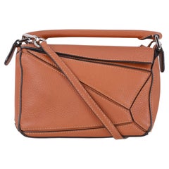 Loewe Mini Puzzle Calfskin Leather Crossbody Bag