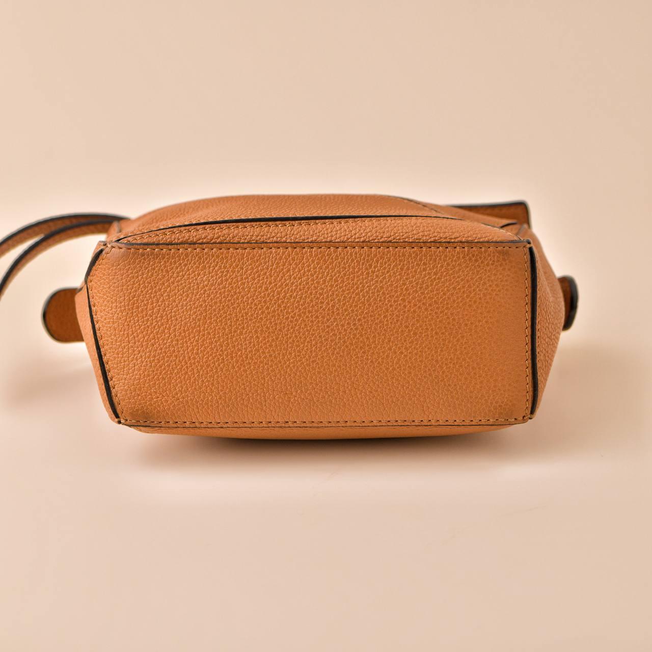 Loewe Mini Puzzle Light Caramel Leather Shoulder Crossbody Bag For Sale 1