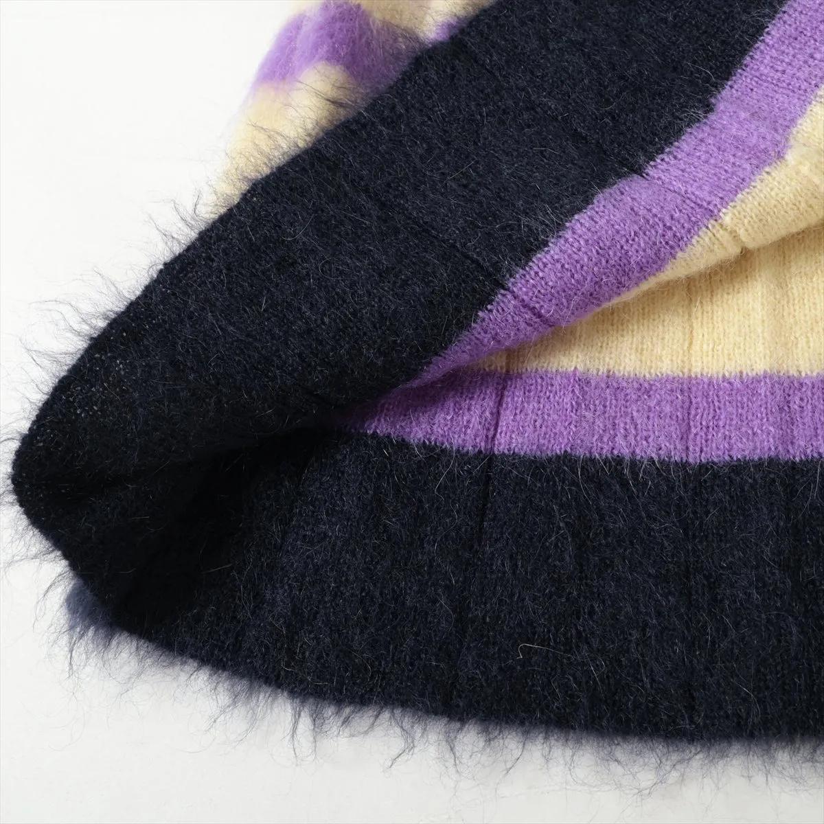 Loewe - Jupe en laine tricotée multicolore Bon état - En vente à Indianapolis, IN