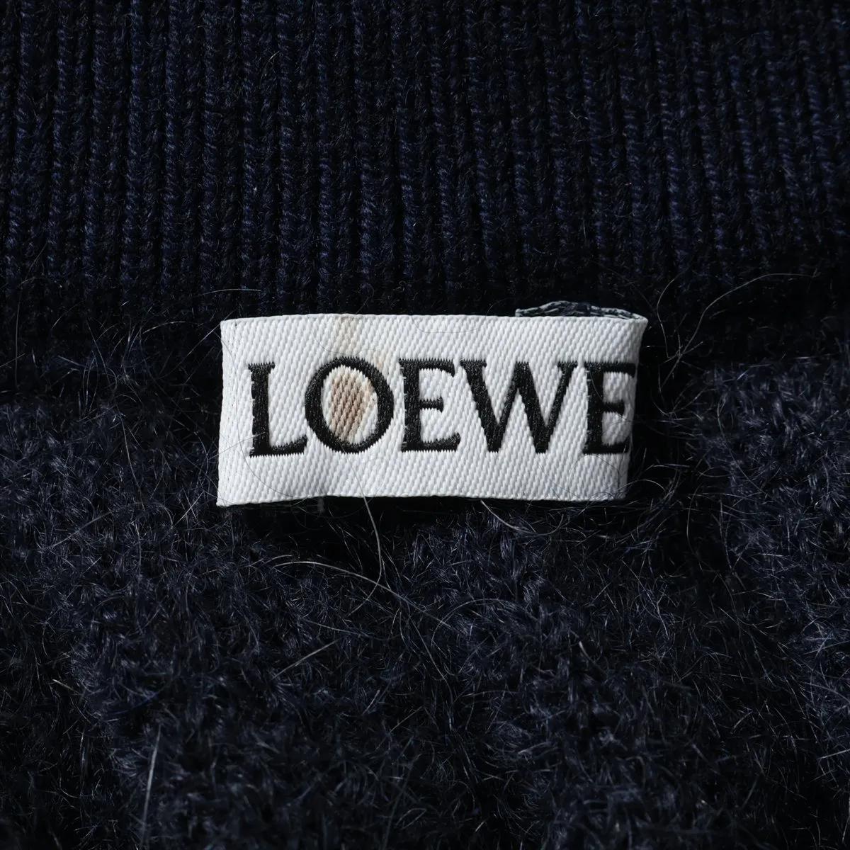 Loewe - Jupe en laine tricotée multicolore Pour femmes en vente