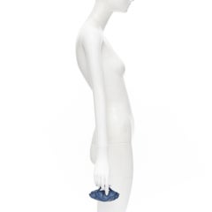 LOEWE Nano Aire Brisa blue nappa leather micro bag coin purse pouch