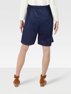 Loewe Navy Logo Anagram Embroidered Shorts Size L