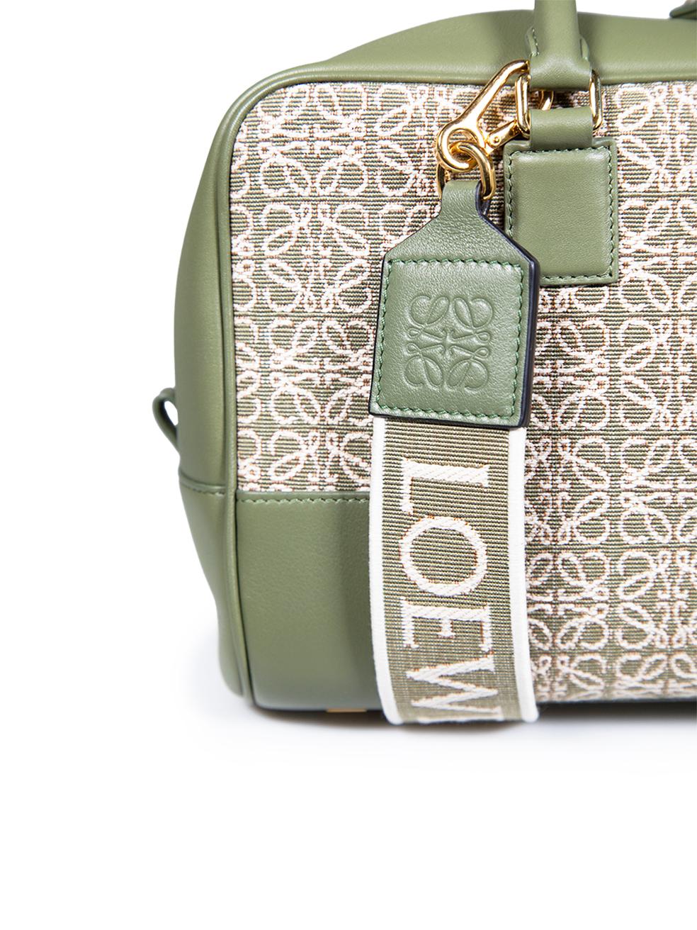 Loewe Verde Oliva Anagrama Jacquard Amazona 28 1