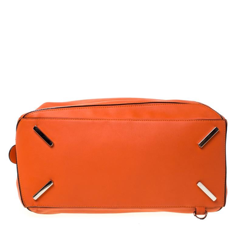 orange loewe bag