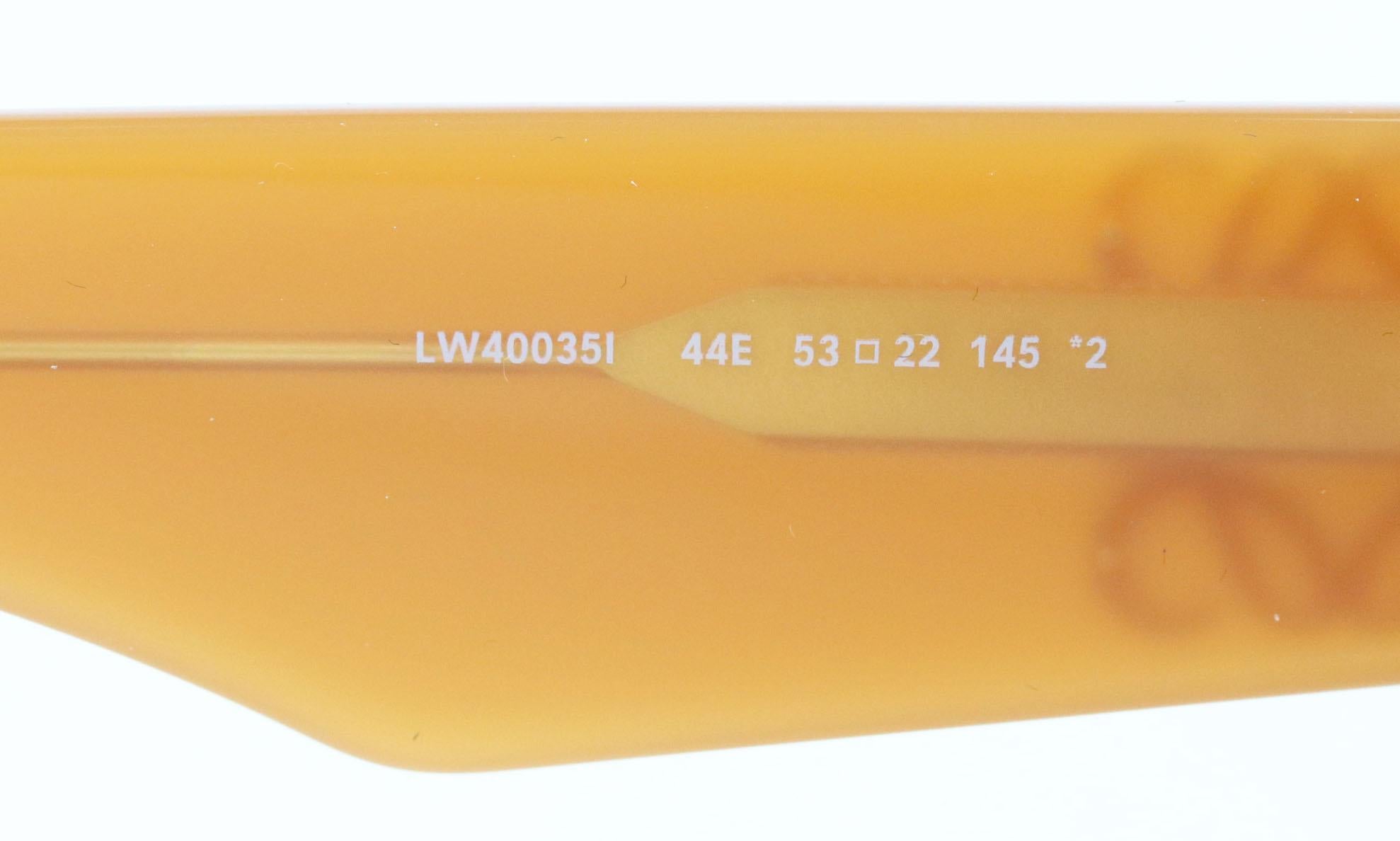Brown Loewe Oversized Square Frame Acetate Sunglasses