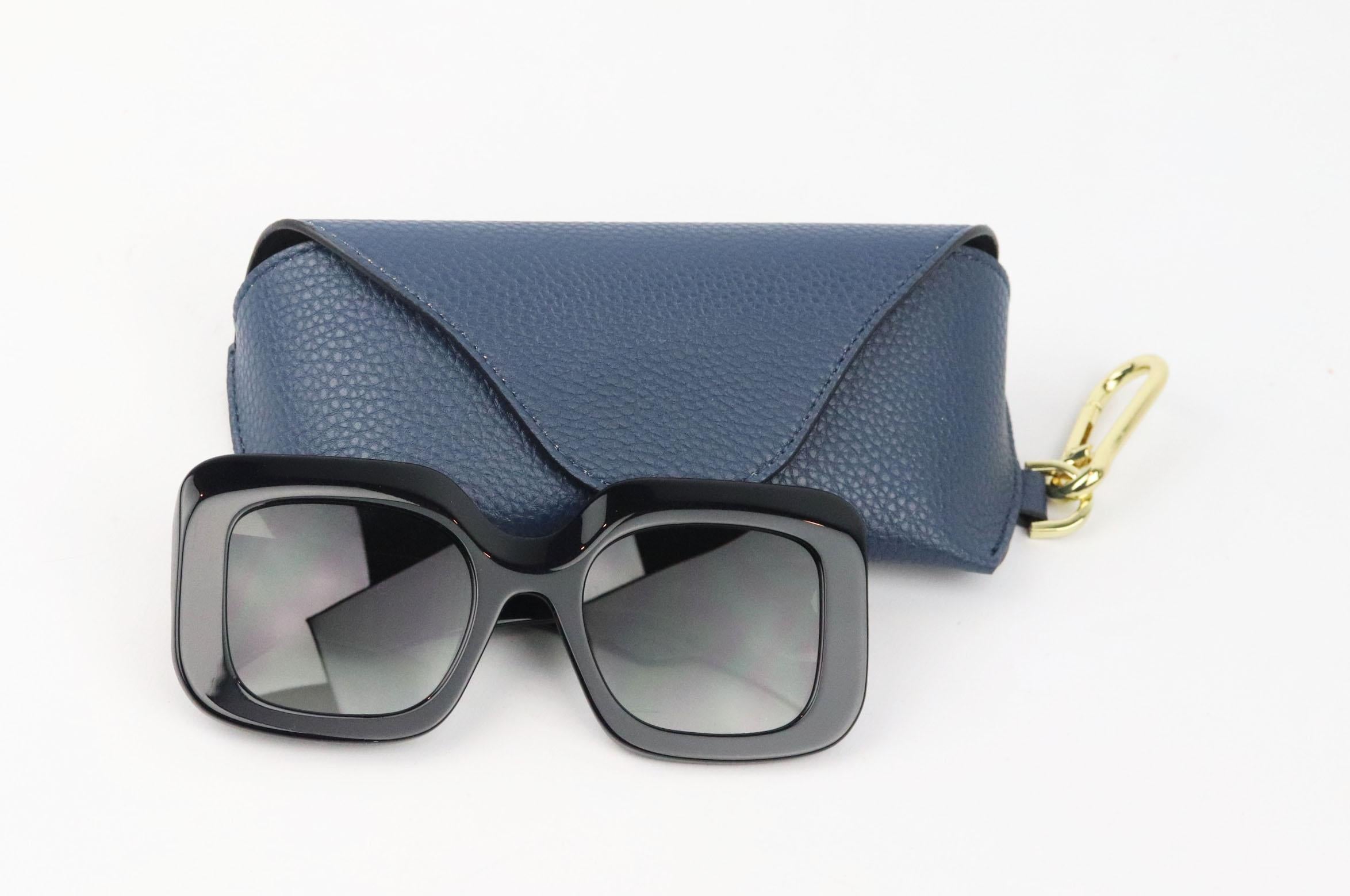 Women's Loewe Oversized Square Frame Acetate Sunglasses