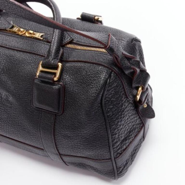 LOEWE Paseo 30 black anagram goatskin crossbody tote bag 2