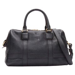 LOEWE Paseo 30 black anagram goatskin crossbody tote bag