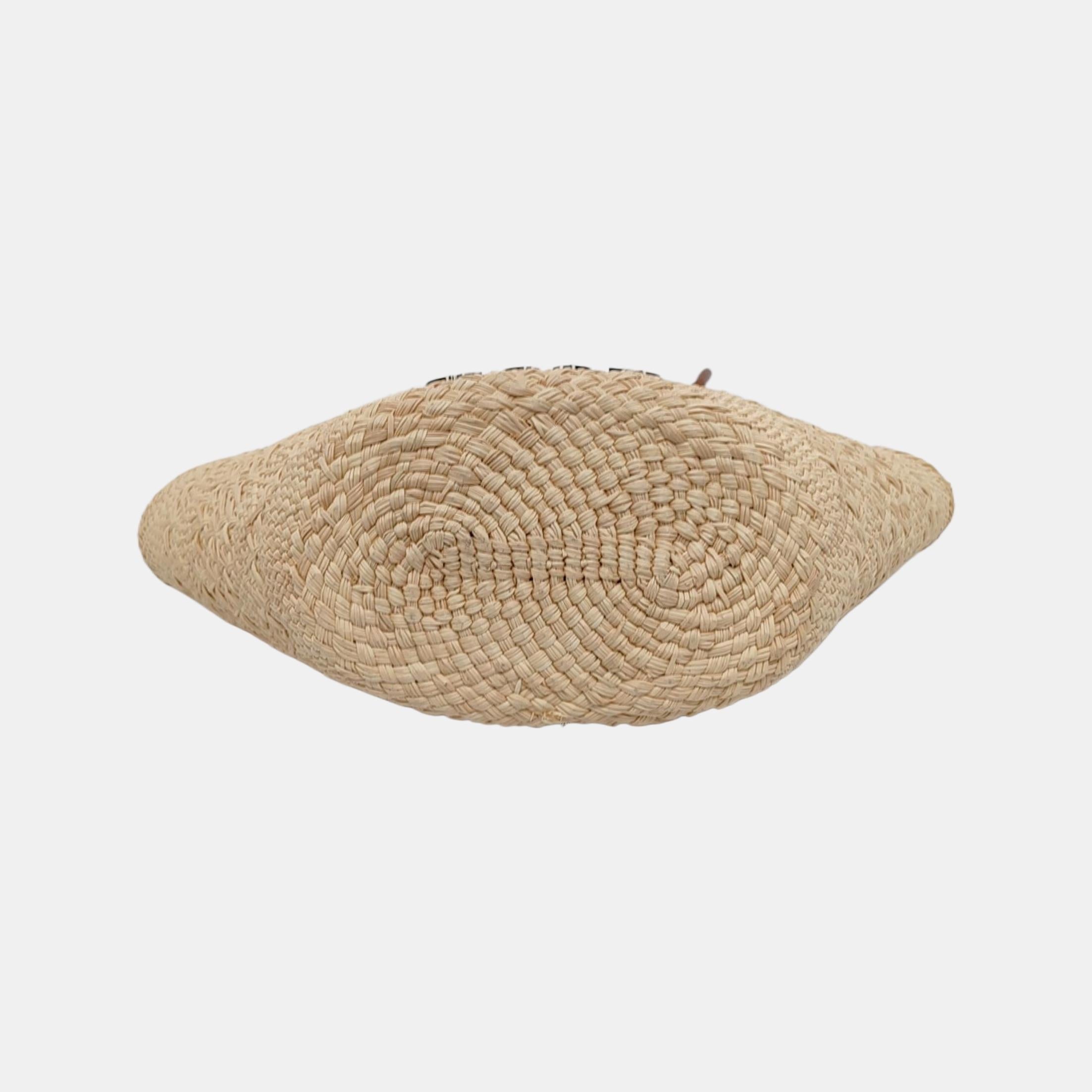 Women's Loewe Paulas Ibiza Anagram Raffia Small Basket Tote Bag For Sale