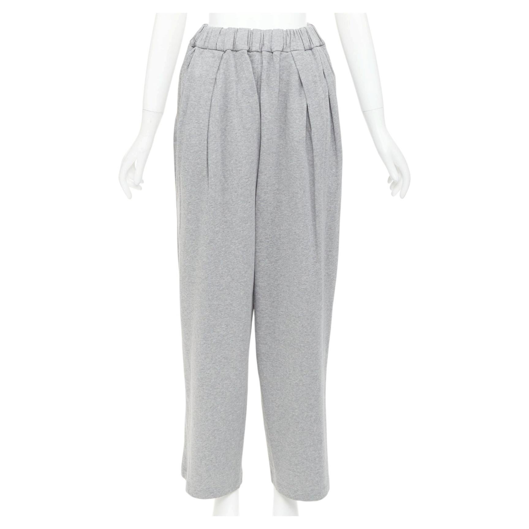 LOEWE Paula's Ibiza grey cotton anagram embroidered balloon
