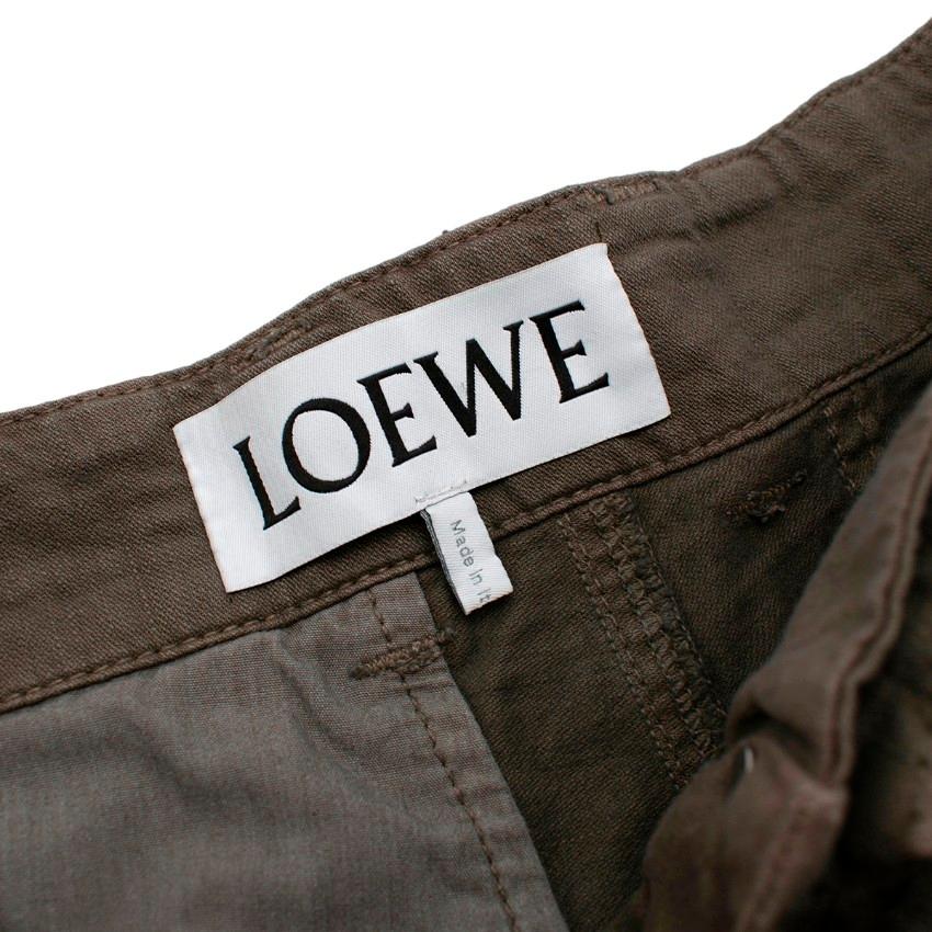 loewe mens shorts