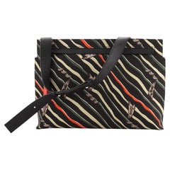 Loewe Paula's Ibiza T Messenger Printed Canvas and Leather Large