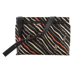 Loewe Paula's Ibiza T Messenger Printed Canvas and Leather Large