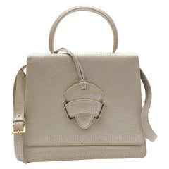 Loewe Pearl Textured Leather Top Handle Vintage Barcelona Bag