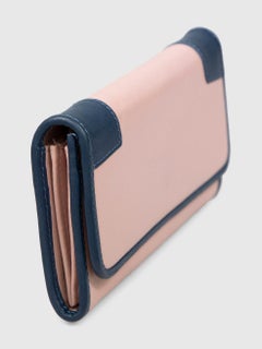 Loewe Pink Leather Monogram Wallet