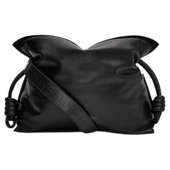 Loewe Puffer Flamenco Bag in Black NWT