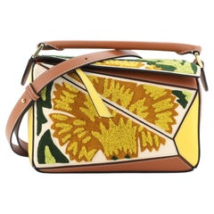 Loewe Puzzle Bag Embroidered Leather Small