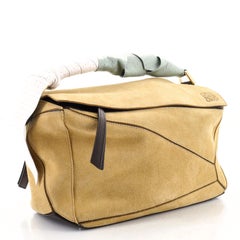 Loewe Puzzle Bag Suede Medium