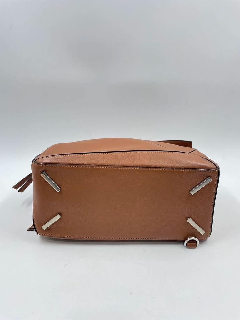 Loewe Puzzle Crossbody bag Caramel Brown leather 3