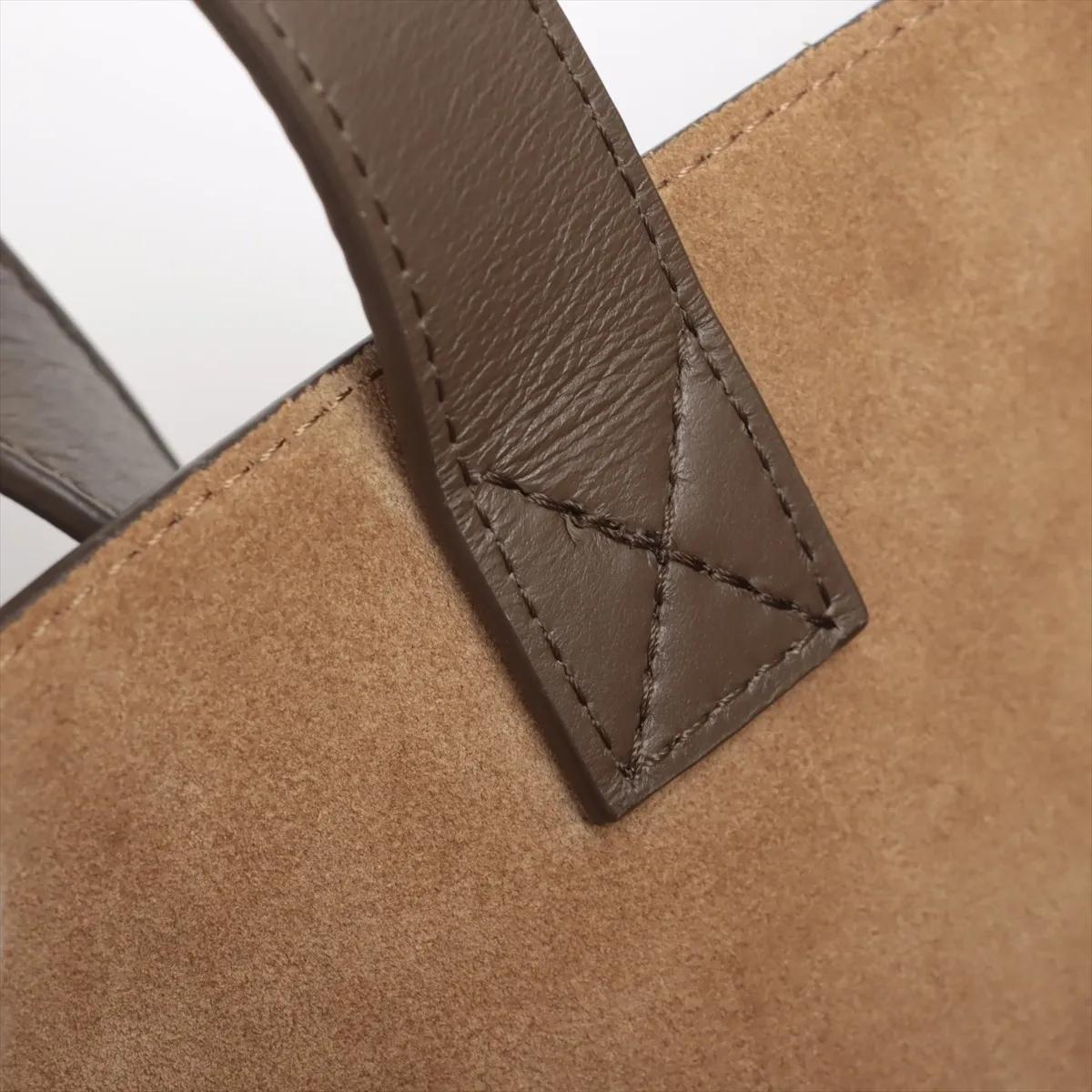 Loewe Puzzle Foldes XXL Borsa in pelle marrone 6