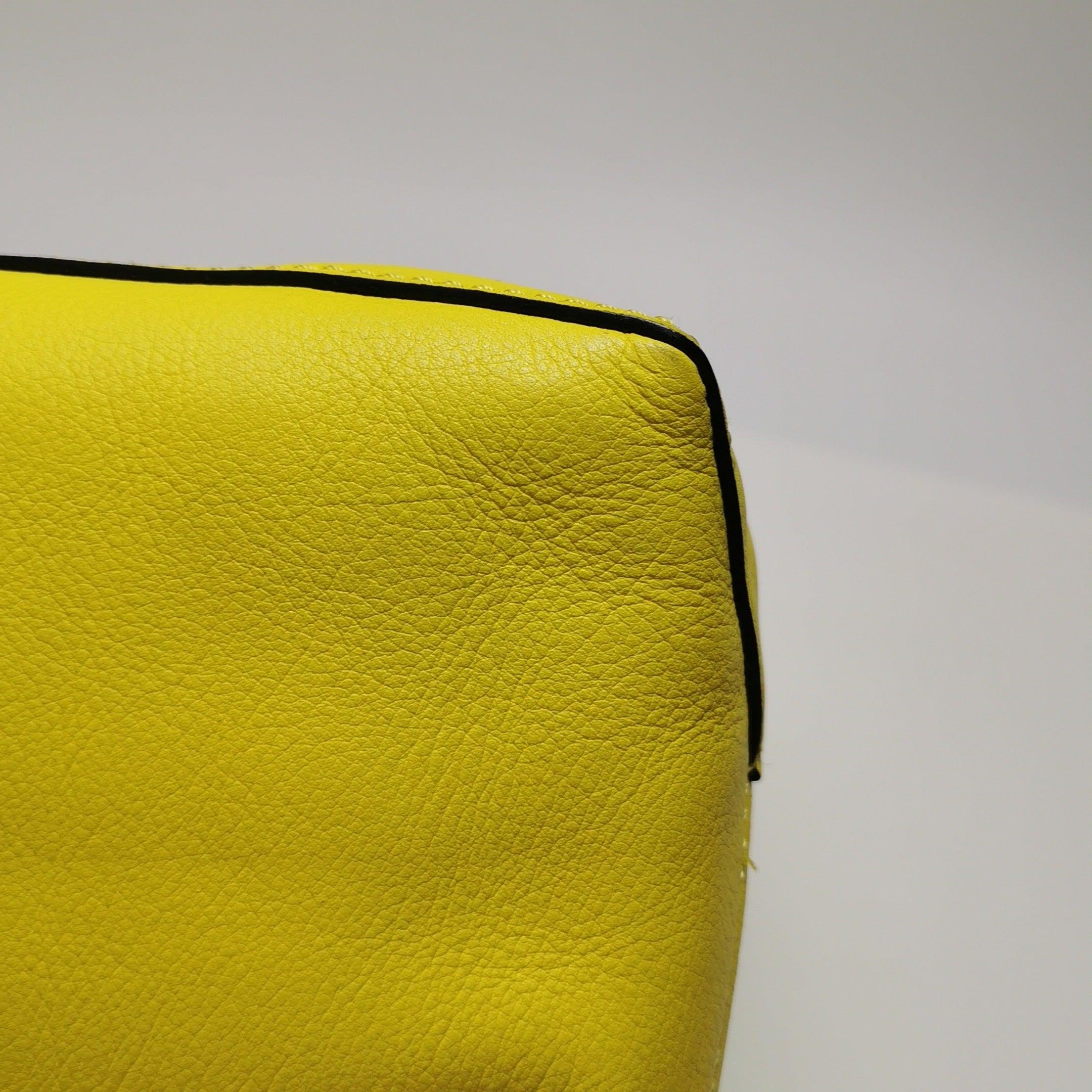 Loewe Puzzle Hobo Yellow Leather Shoulder Bag 8