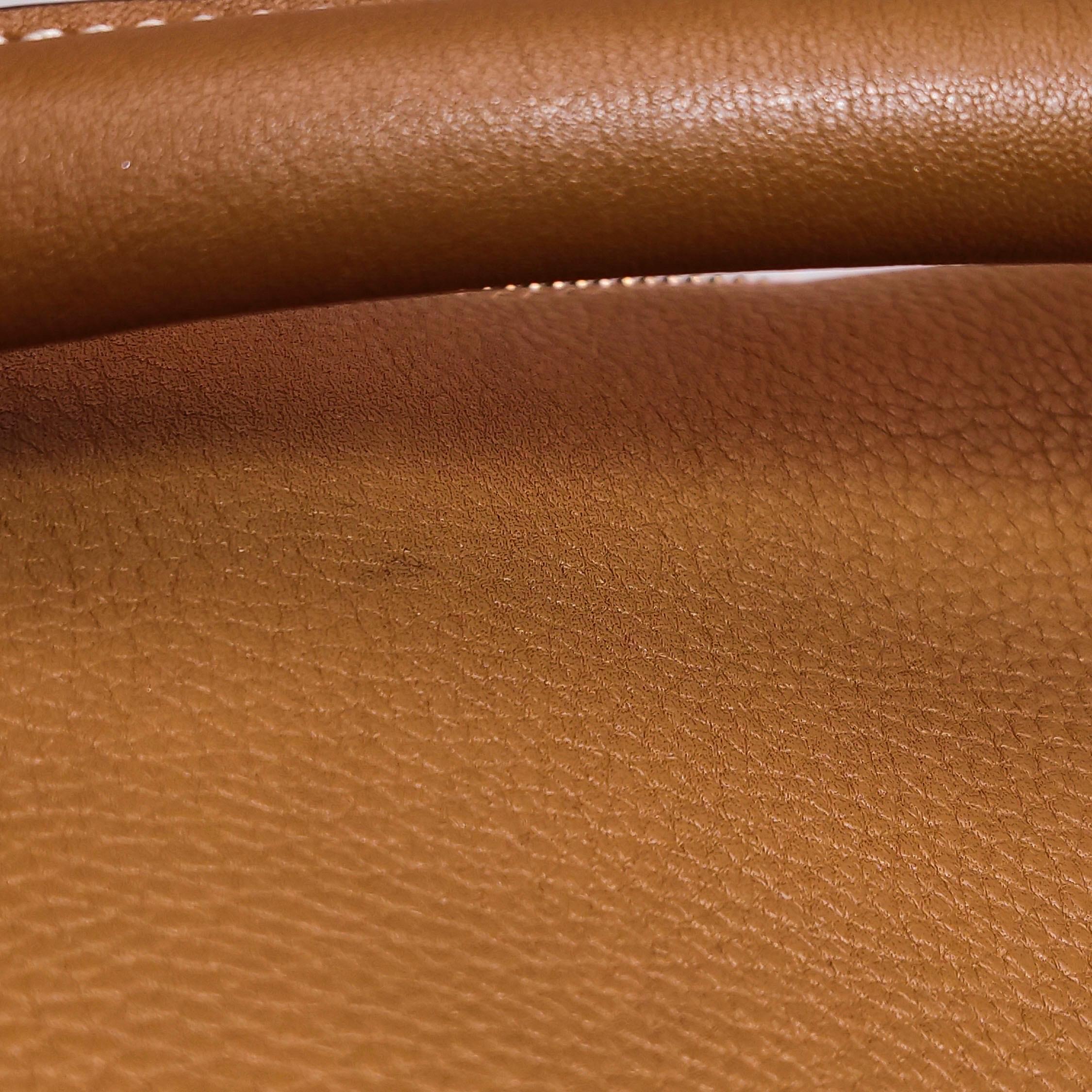 Loewe Puzzle Medium en cuir marron avec bracelet brodé multicolore en vente 15