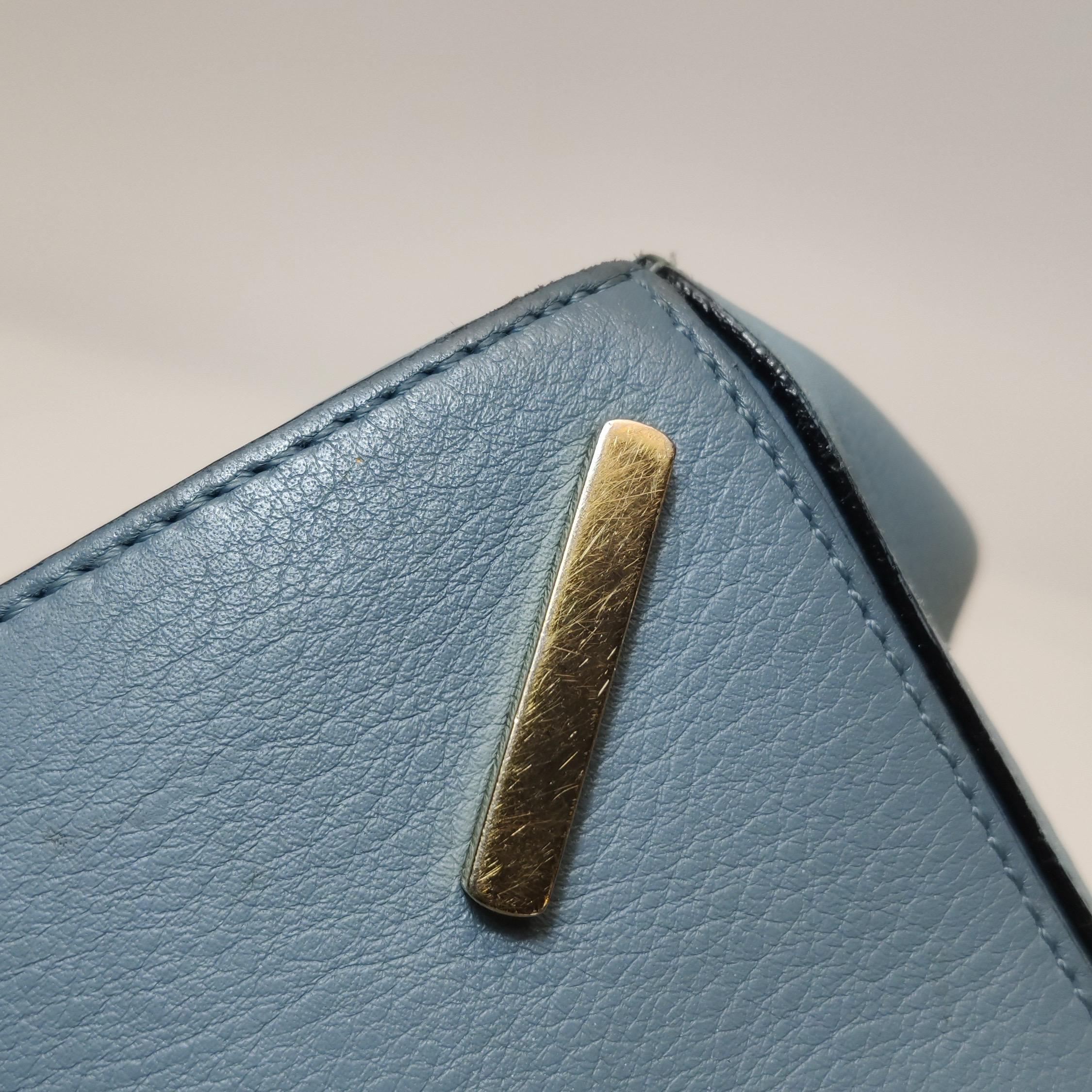 Loewe Puzzle Medium Multicolor Blue Calfskin Leather Crossbody Bag in vendita 7