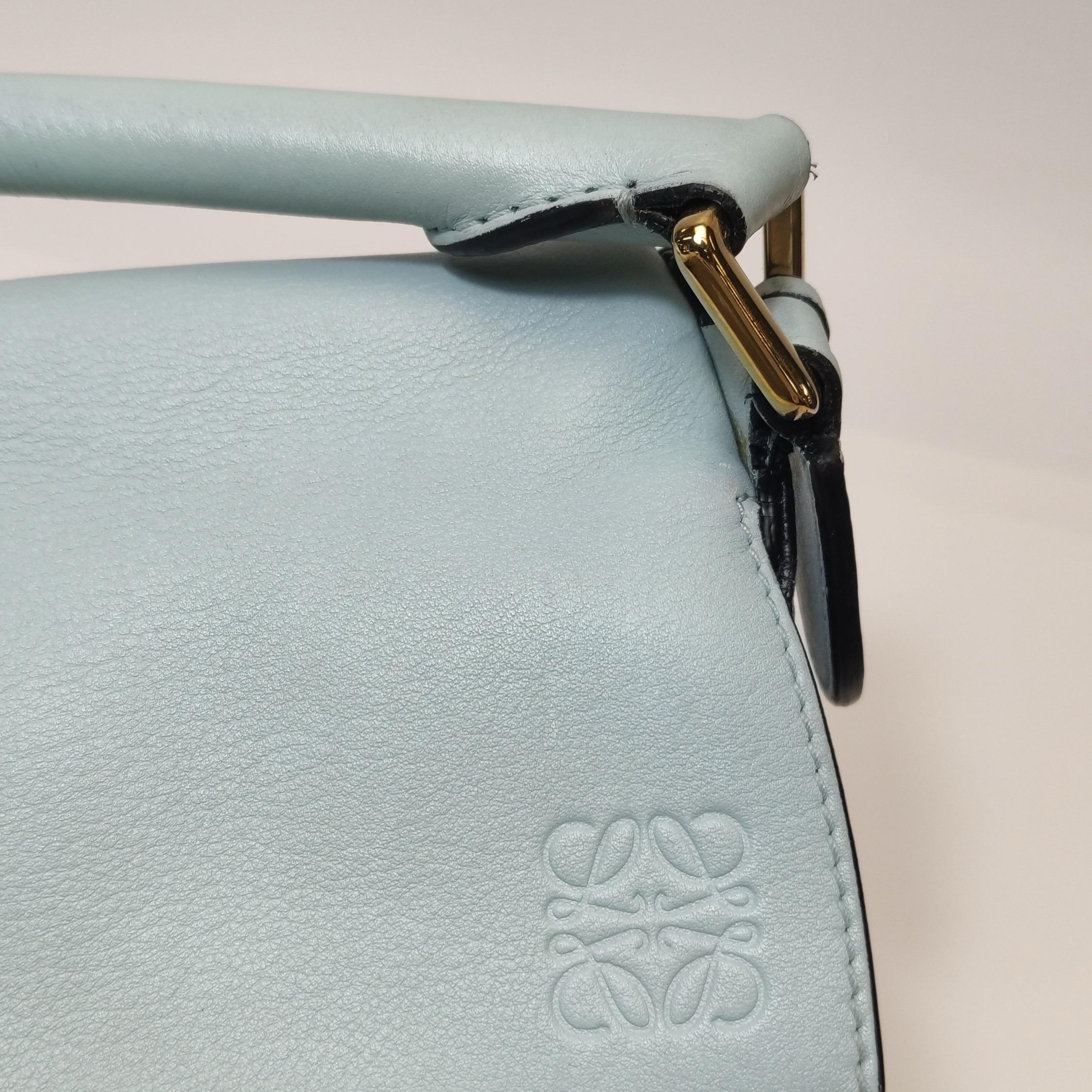 Loewe Puzzle Medium Multicolor Blue Calfskin Leather Crossbody Bag in vendita 9