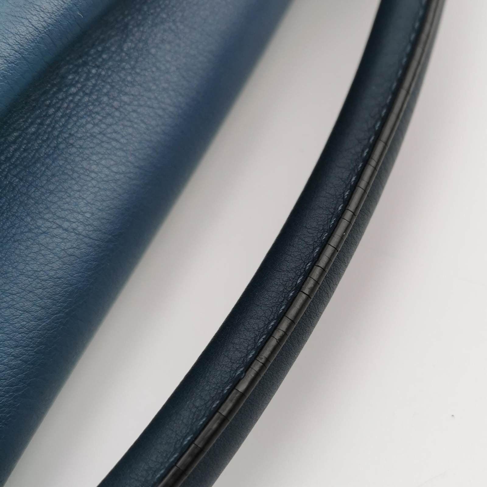 Loewe Puzzle Medium Multicolor Navy Calfskin leather bag 9