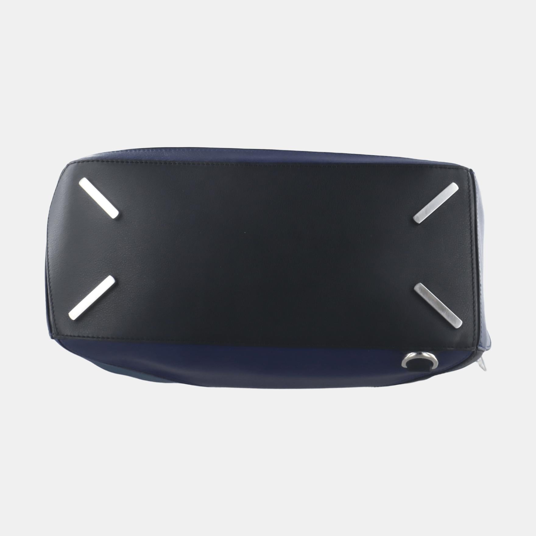 Women's Loewe Puzzle Medium Multicolor Navy Calfskin leather bag