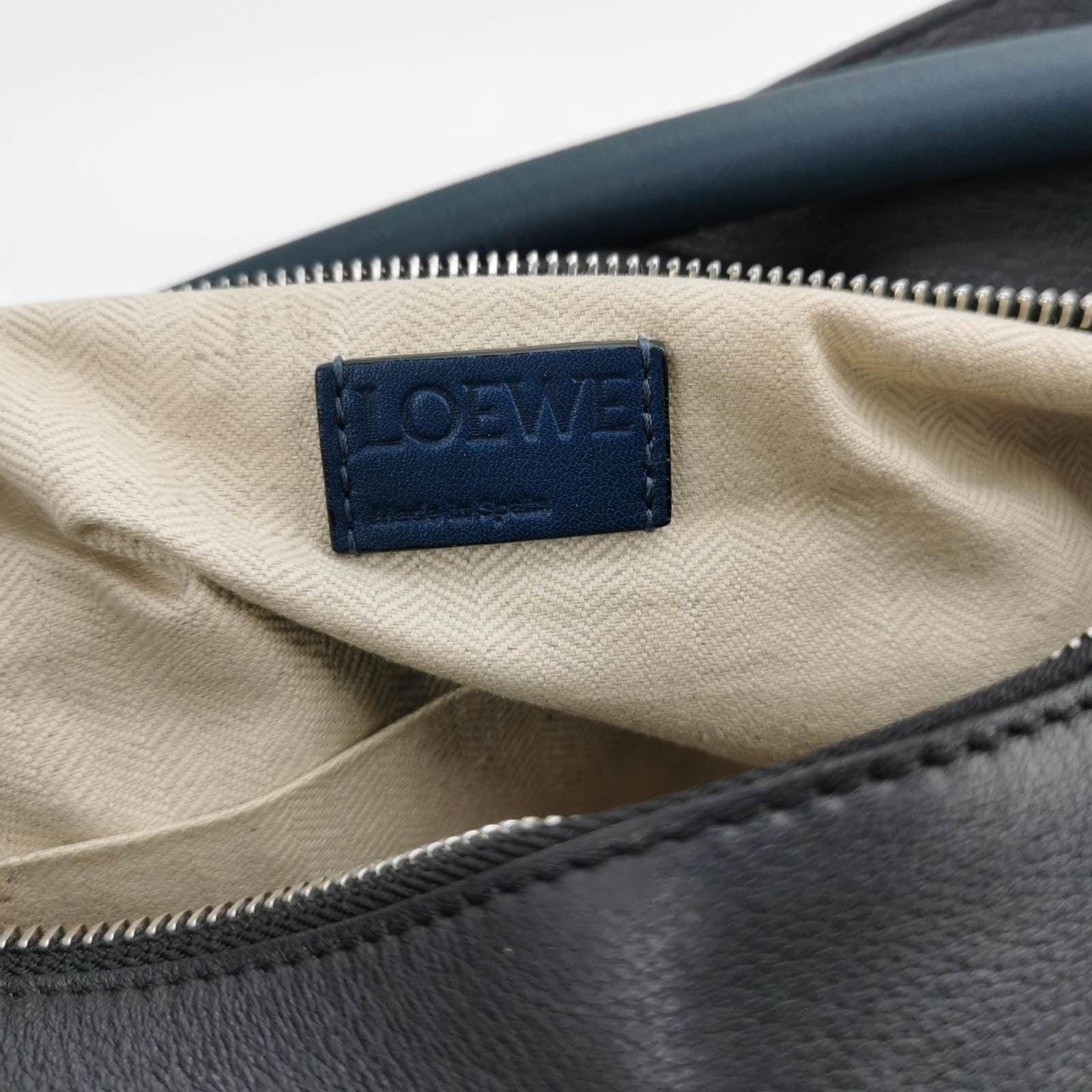 Loewe Puzzle Medium Multicolor Navy Calfskin leather bag 2