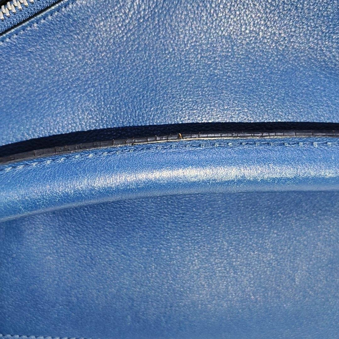 Loewe Puzzle Medium Multicolor Navy Calfskin leather bag 2