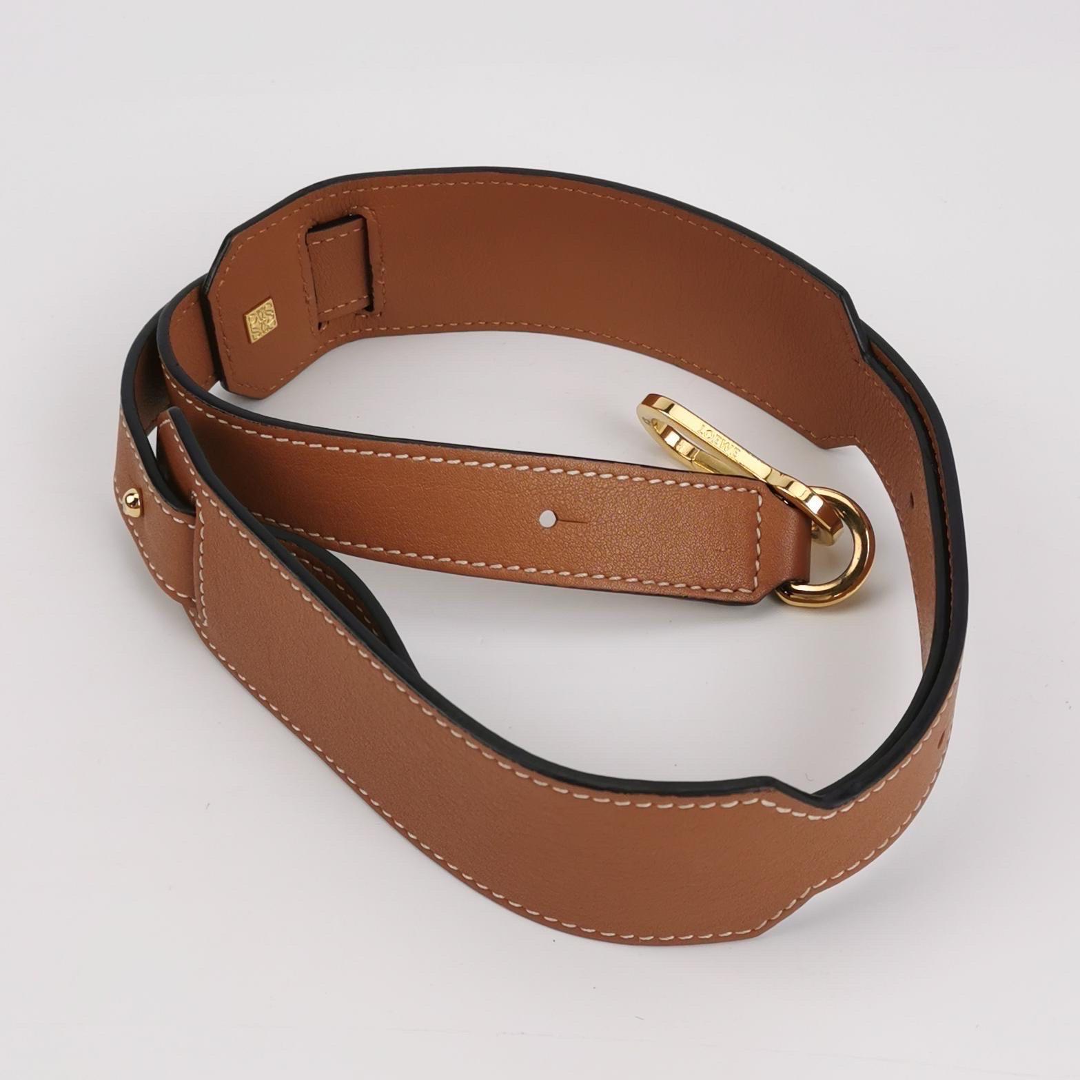 Loewe Puzzle Medium Multicolor Striped Canvas Leather Crossbody Bag en vente 4