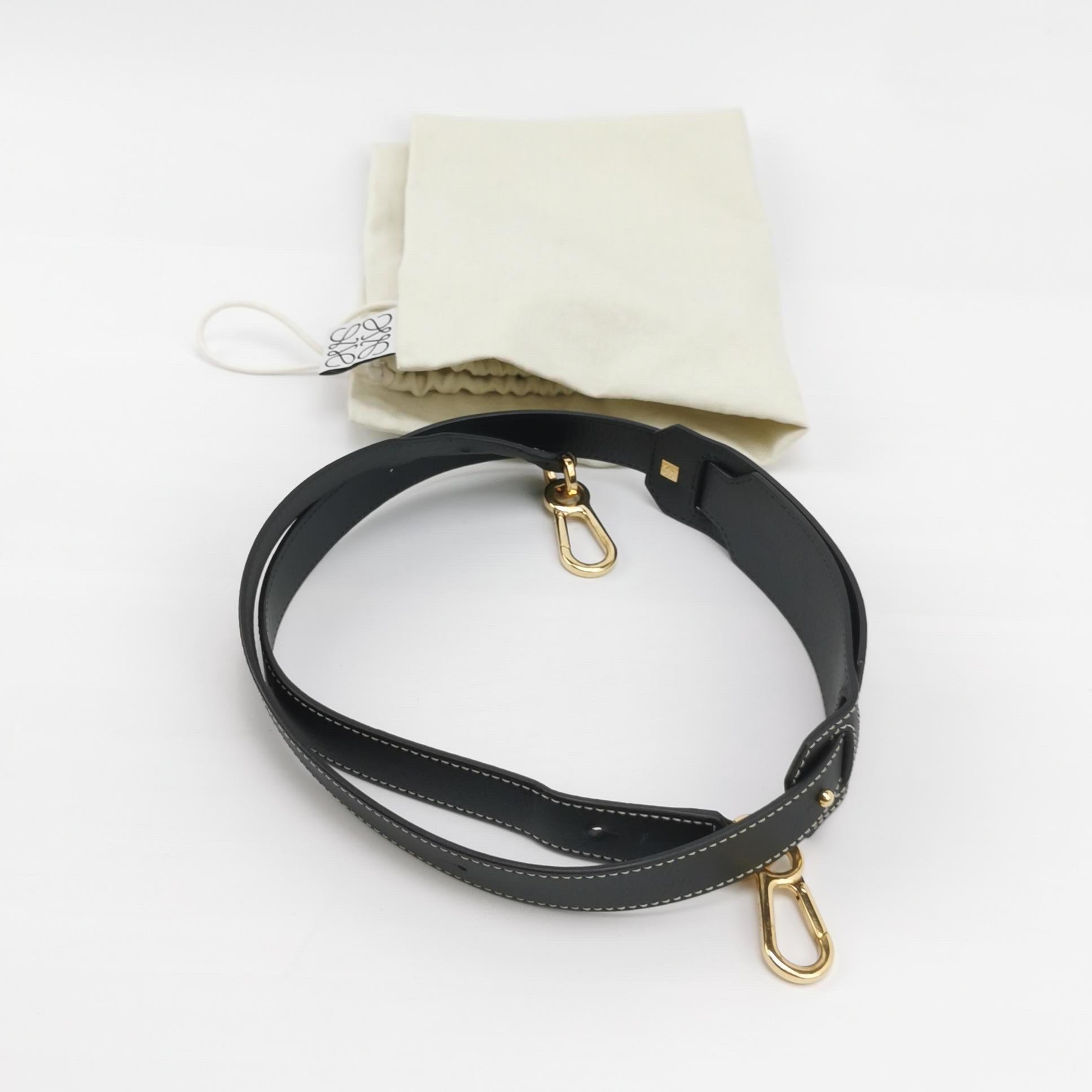 Loewe Puzzle Medium Multicolor Tricolor Black Yellow Calfskin leather bag For Sale 5