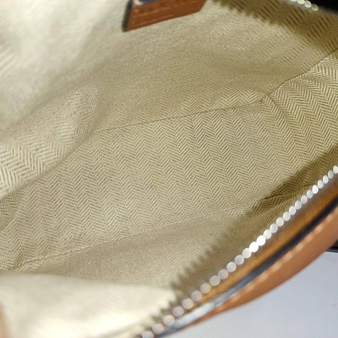 Loewe Puzzle Mini Brown and Black Calfskin Leather Crossbody Bag 5