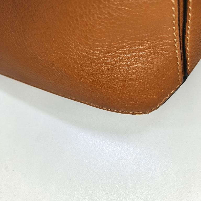Loewe Puzzle Mini Caramel Tan Calfskin Leather Crossbody Bag For Sale 7