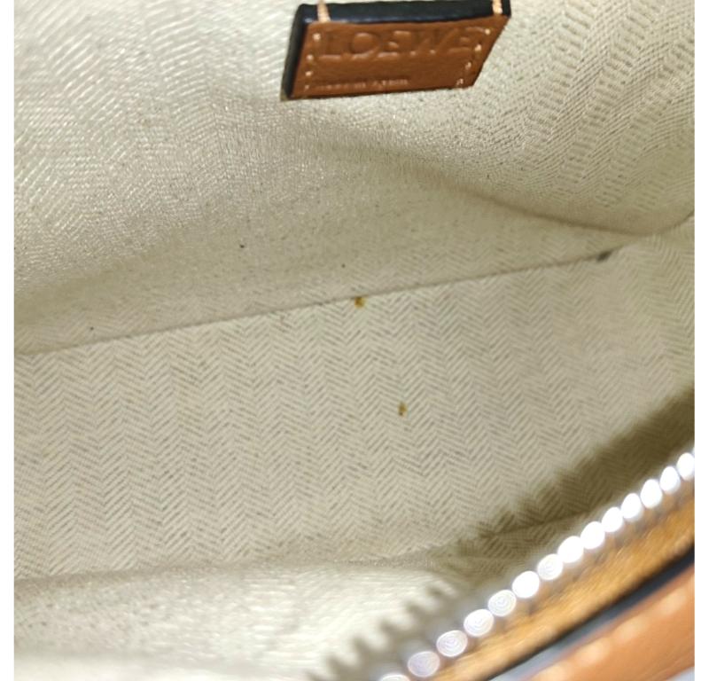 Loewe Puzzle Mini Caramel Tan Calfskin Leather Crossbody Bag For Sale 8